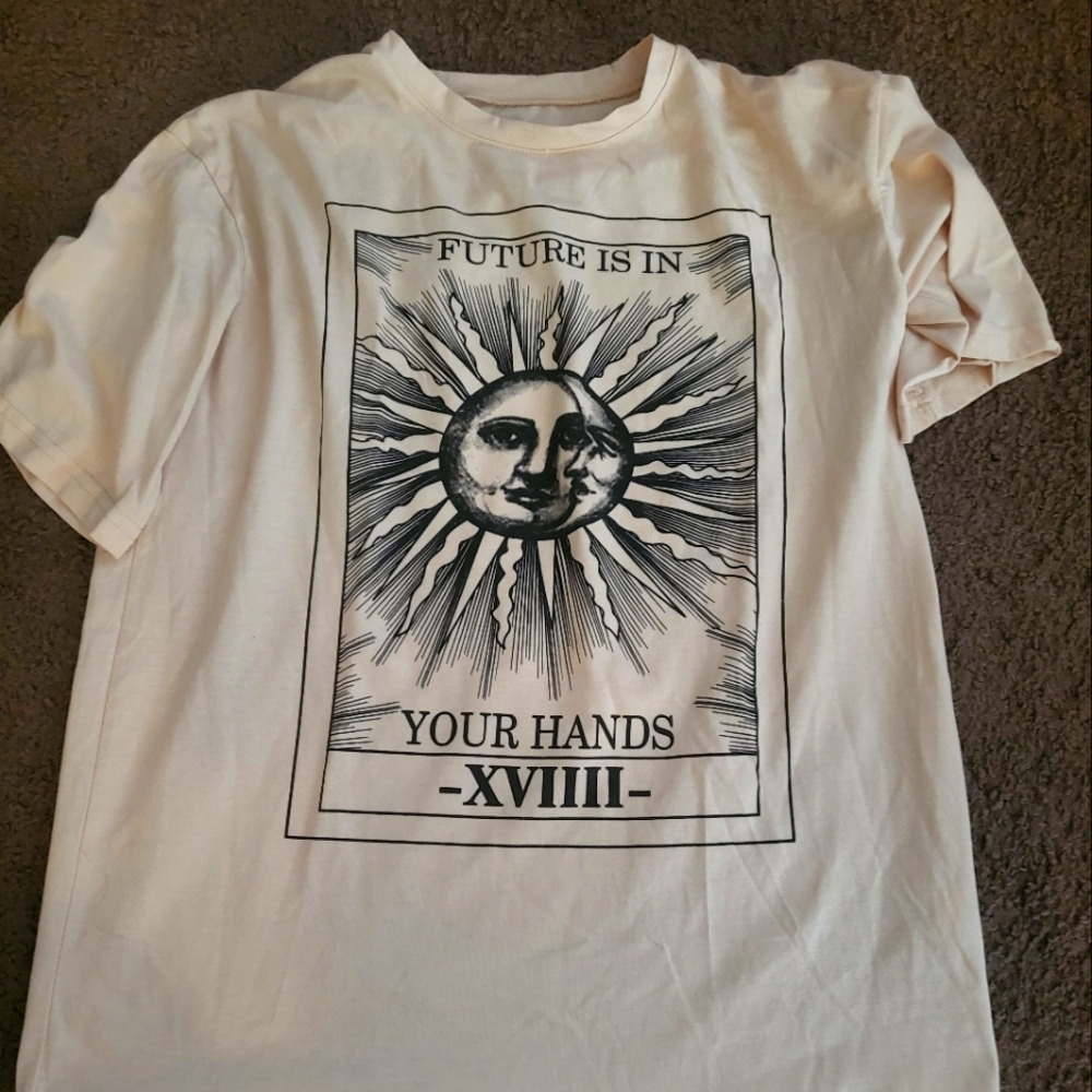 The Future Is In Your Hands, Tarot T-shirt